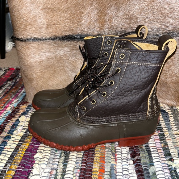 LL bean Bison boot 8 “ women’s size 9 - Picture 6 of 14